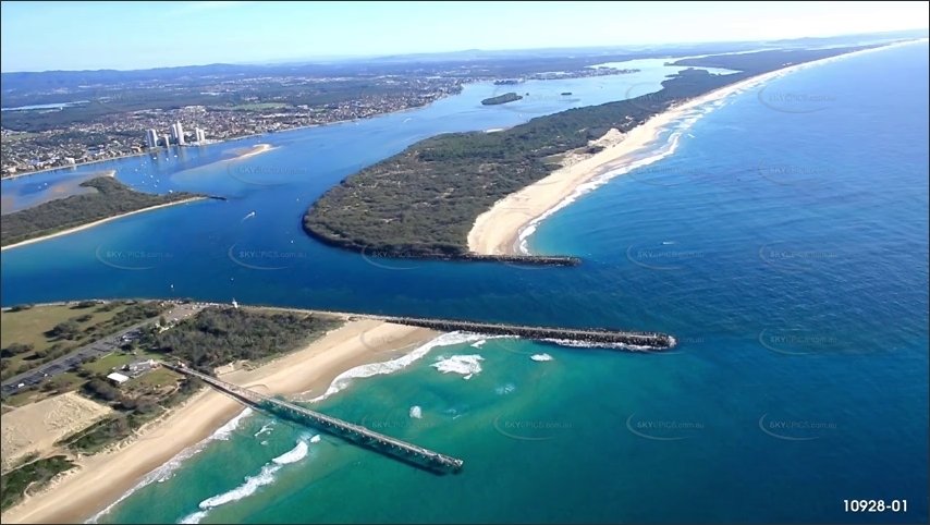 The Spit & Gold Coast Seaway Aerial Photography