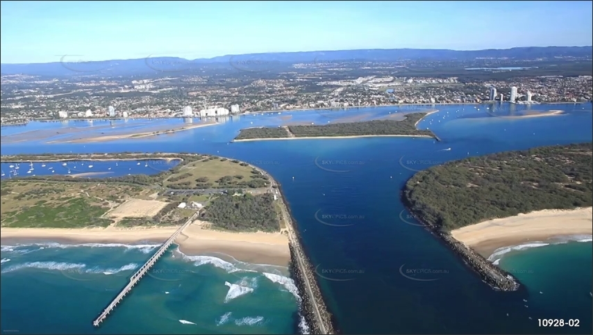 The Spit & Gold Coast Seaway Aerial Photography