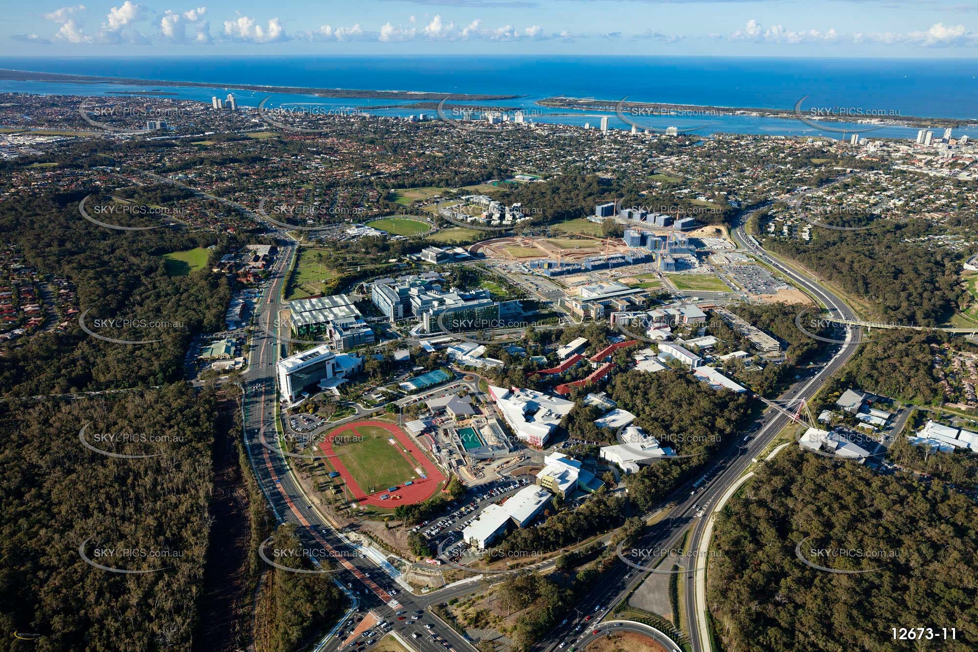 Griffith University Gold Coast QLD Aerial Photography