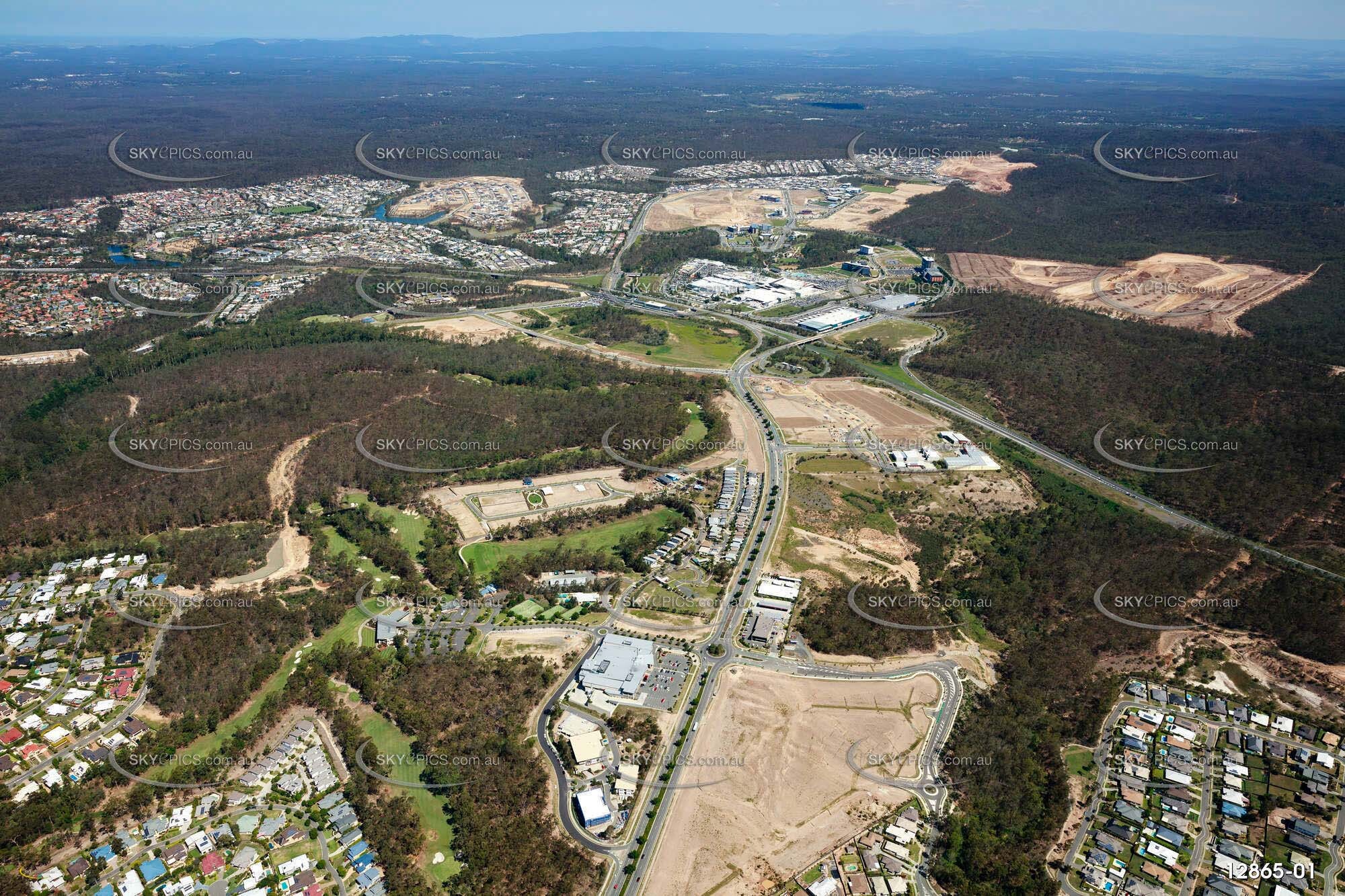 Aerial Photo Augustine Heights QLD 4300 QLD Aerial Photography