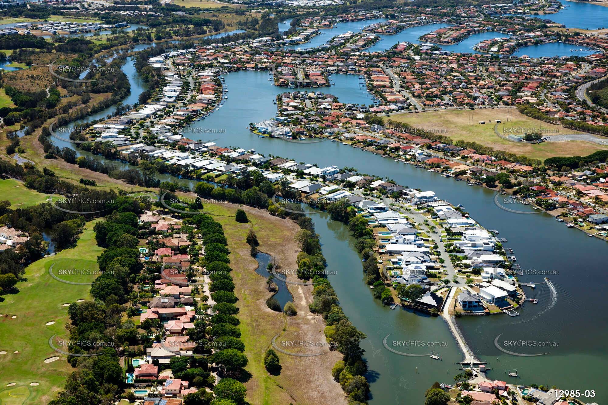 The Peninsula Monterey Keys Gold Coast Qld Aerial Photography