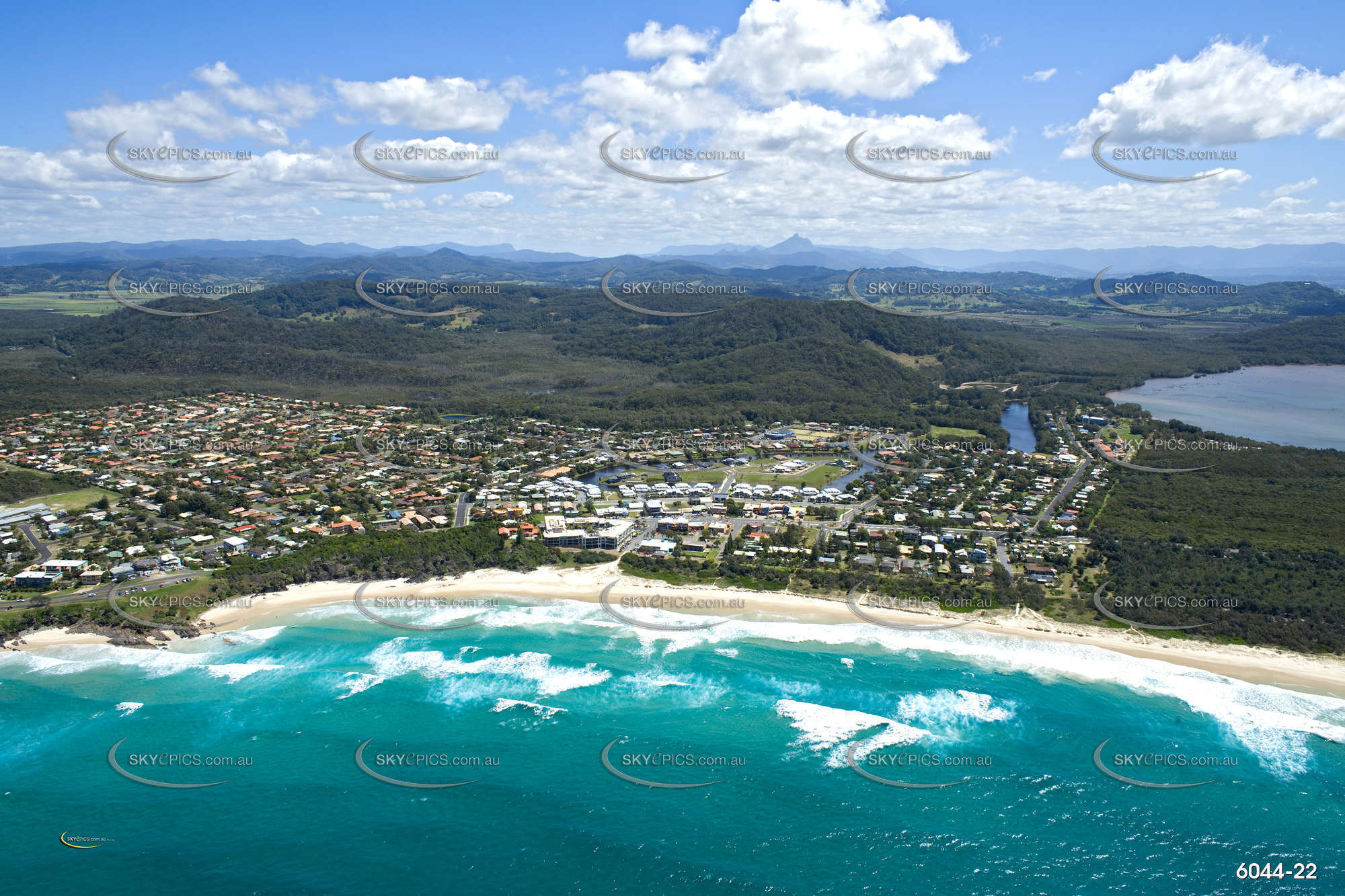 Aerial Photo Cabarita Beach Bogangar Nsw Aerial Photography