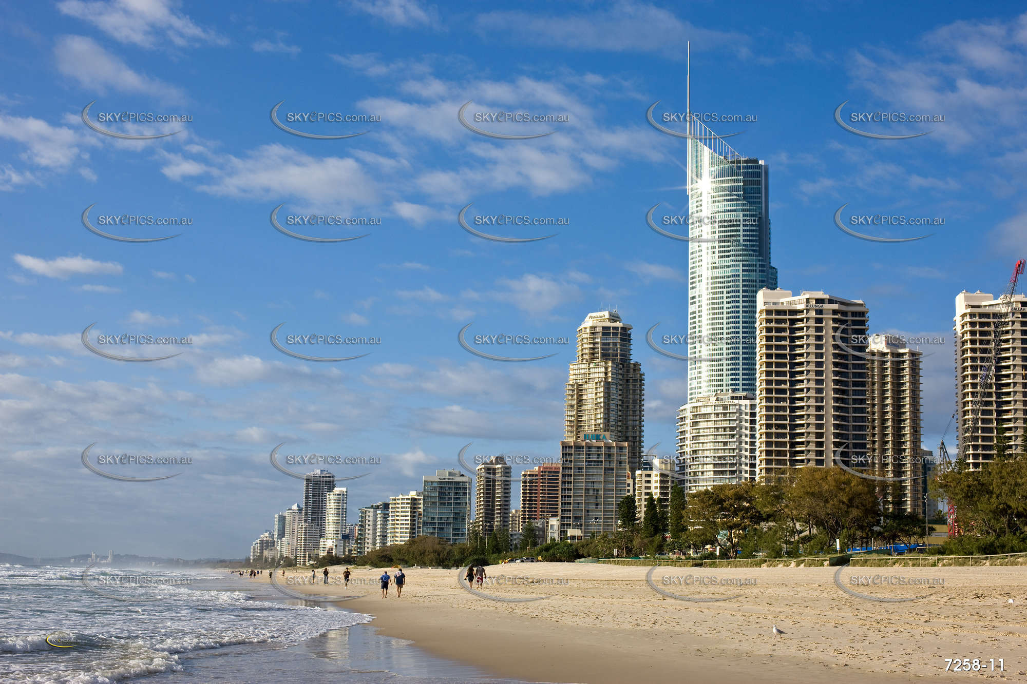 Blue Broadwater Gold Coast QLD Aerial Photography