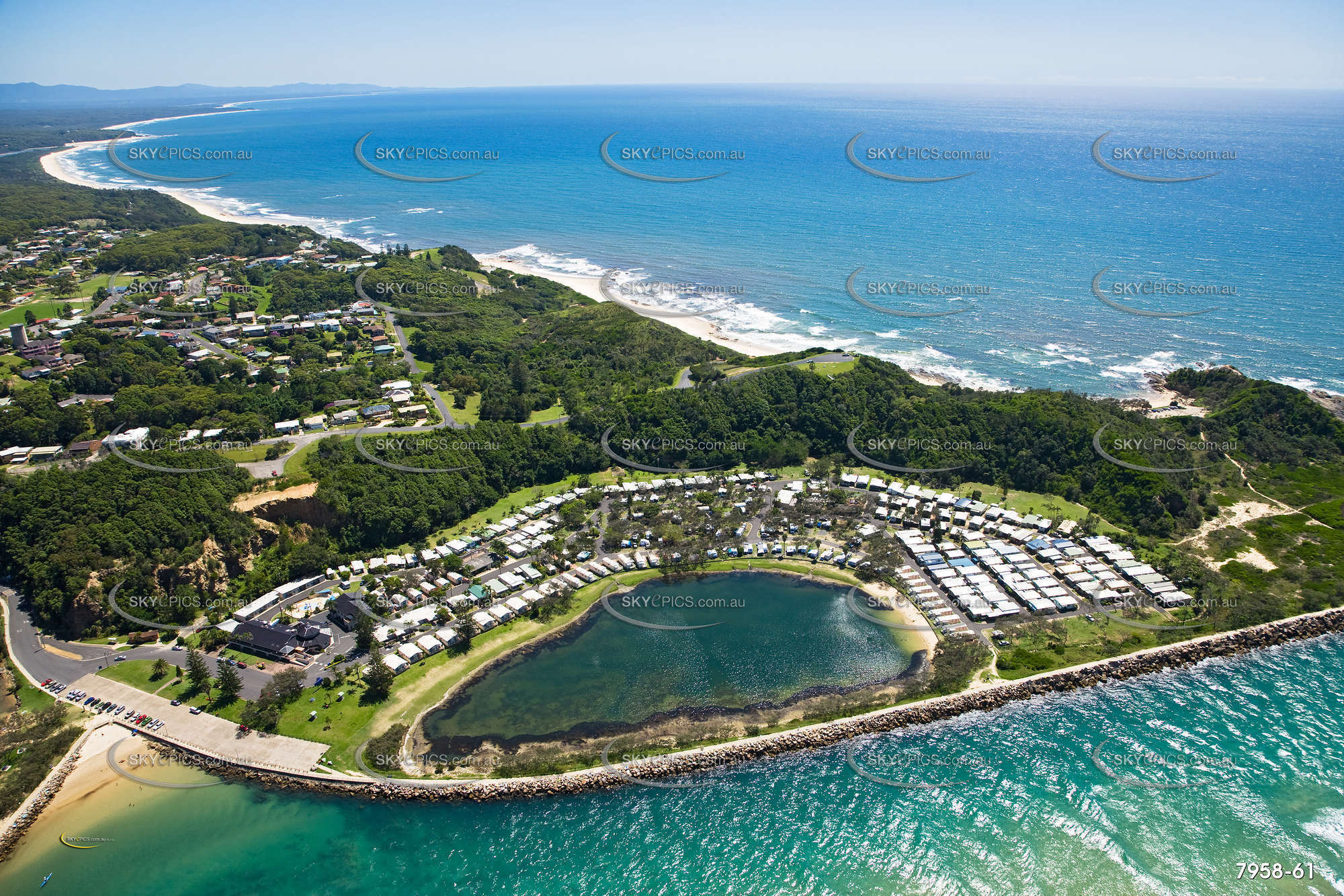 Aerial Photo Nambucca Heads NSW Aerial Photography   54747 7958 61 