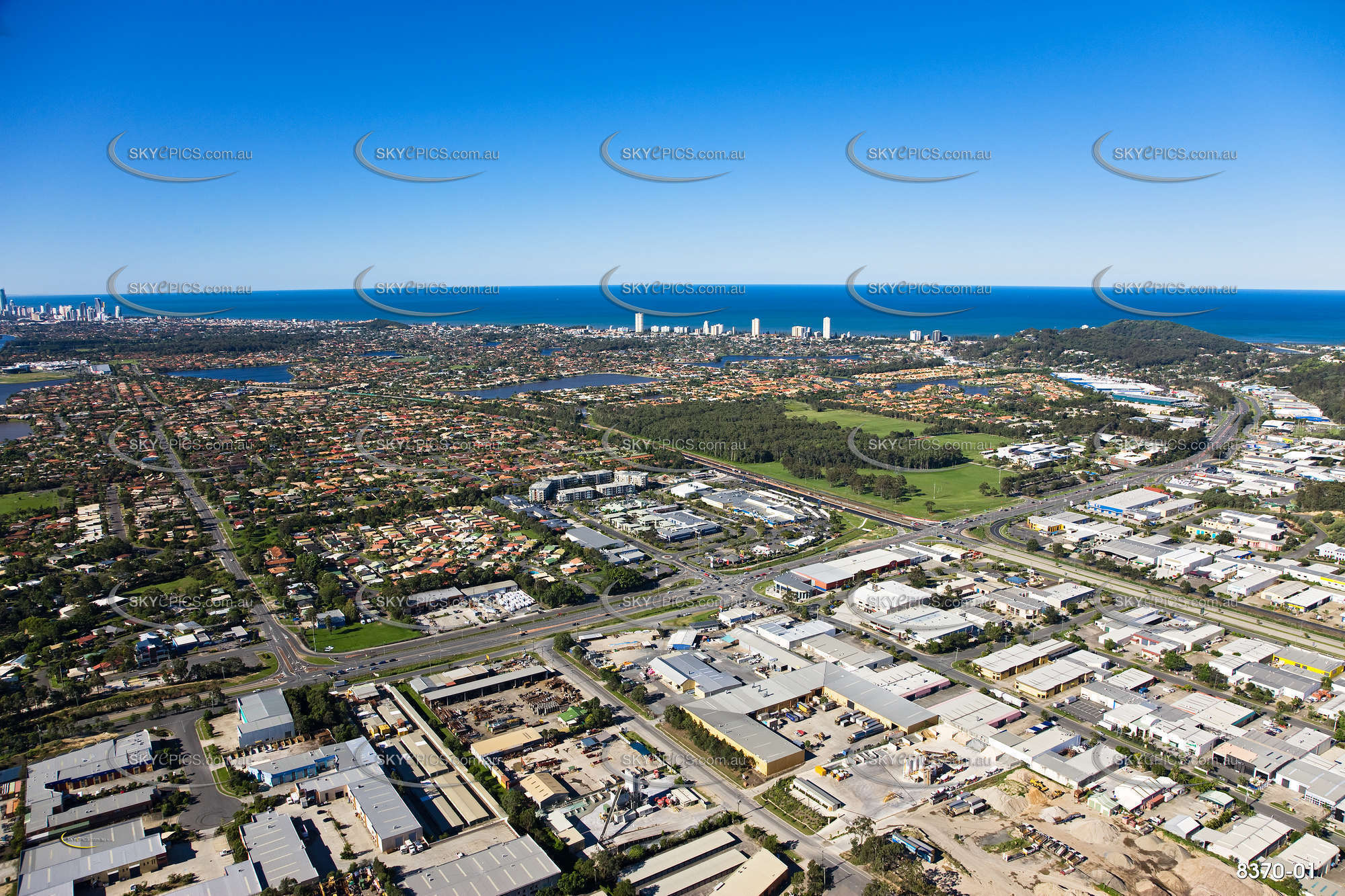 Aerial Photo West Burleigh Aerial Photography