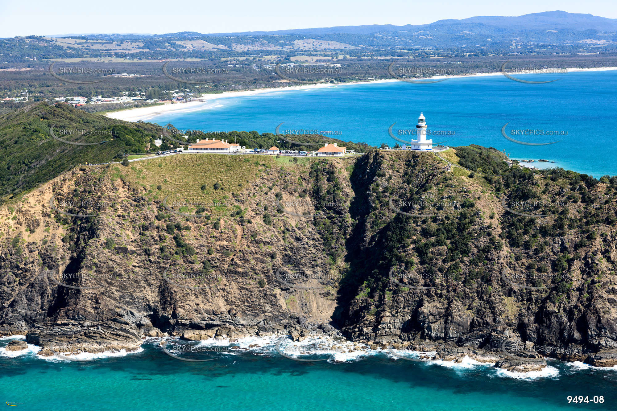 Aerial Photo Cape Byron Lighthouse Nsw Aerial Photography 