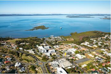 Aerial Photo Cleveland QLD Aerial Photography