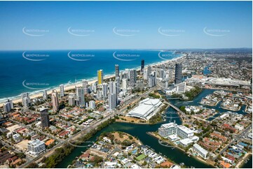 Aerial Photo Broadbeach Waters QLD Aerial Photography