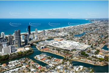 Aerial Photo Broadbeach Waters QLD Aerial Photography