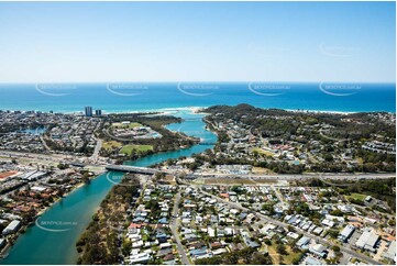 Aerial Photo Currumbin Waters QLD Aerial Photography