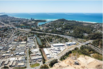 Aerial Photo Currumbin Waters QLD Aerial Photography