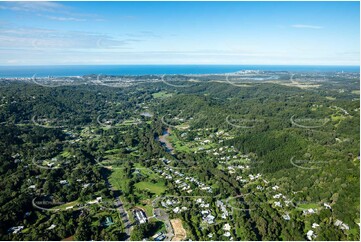 Aerial Photo Currumbin Valley QLD Aerial Photography