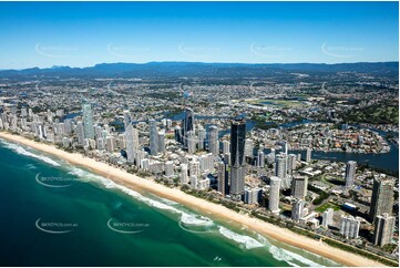 Aerial Photo Surfers Paradise QLD Aerial Photography