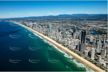 Aerial Photo Surfers Paradise QLD Aerial Photography