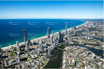 Aerial Photo Surfers Paradise QLD Aerial Photography