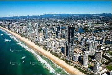 Aerial Photo Surfers Paradise QLD Aerial Photography