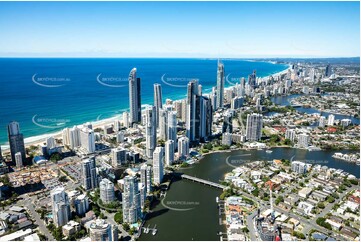 Aerial Photo Surfers Paradise QLD Aerial Photography