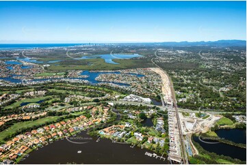 Aerial Photo Helensvale QLD Aerial Photography