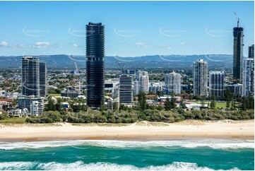 Aerial Photo Mermaid Beach QLD Aerial Photography