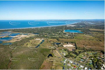 Aerial Photo Beachmere QLD Aerial Photography