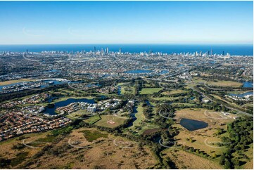 Aerial Photo Carrara QLD Aerial Photography