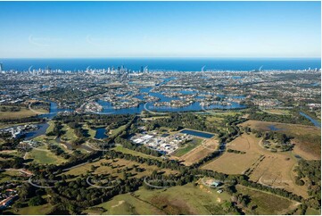 Aerial Photo Merrimac QLD Aerial Photography