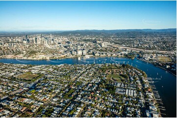 Aerial Photo Bulimba QLD Aerial Photography