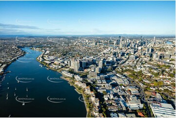 Aerial Photo Newstead QLD Aerial Photography