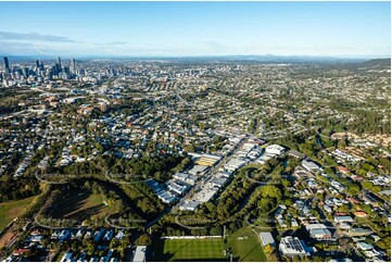 Aerial Photo Kelvin Grove QLD Aerial Photography