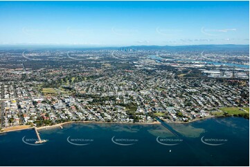 Aerial Photo Wynnum QLD Aerial Photography