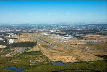 Aerial Photo Brisbane Airport QLD Aerial Photography