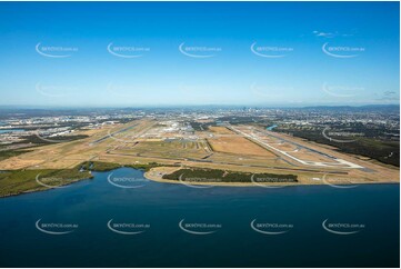 Aerial Photo Brisbane Airport QLD Aerial Photography