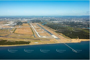 Aerial Photo Brisbane Airport QLD Aerial Photography