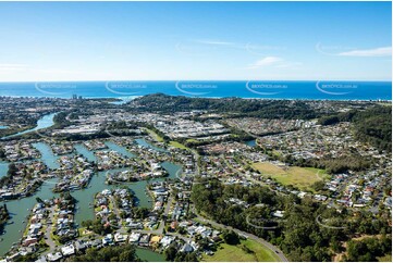 Aerial Photo Currumbin Waters QLD Aerial Photography