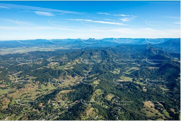 Aerial Photo Currumbin Valley QLD Aerial Photography