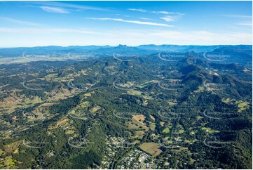 Aerial Photo Currumbin Valley QLD Aerial Photography