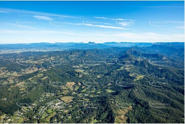 Aerial Photo Currumbin Valley QLD Aerial Photography