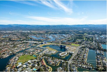 Aerial Photo Mermaid Waters QLD Aerial Photography