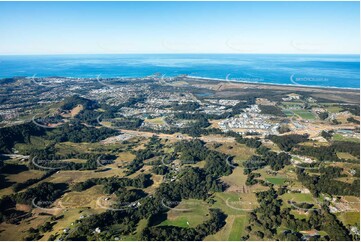 Aerial Photo North Boambee Valley NSW Aerial Photography