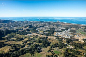 Aerial Photo North Boambee Valley NSW Aerial Photography