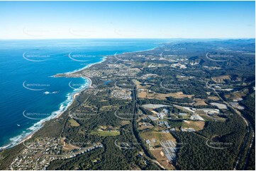 Aerial Photo Woolgoolga NSW Aerial Photography