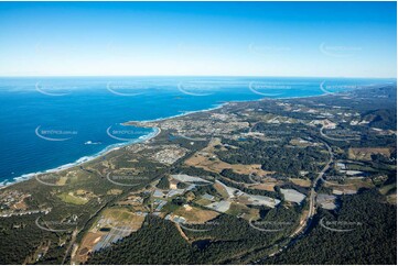 Aerial Photo Woolgoolga NSW Aerial Photography