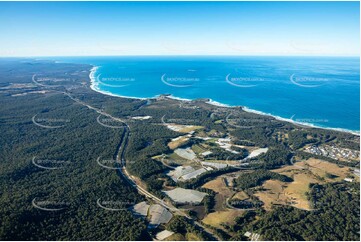 Aerial Photo Woolgoolga NSW Aerial Photography