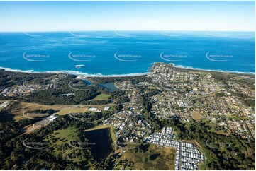 Aerial Photo Woolgoolga NSW Aerial Photography