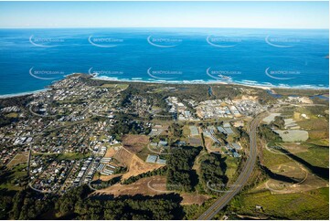 Aerial Photo Woolgoolga NSW Aerial Photography