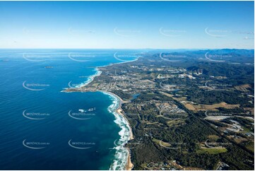 Aerial Photo Safety Beach NSW Aerial Photography