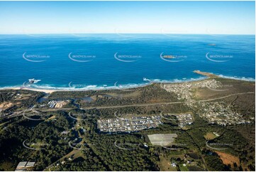 Aerial Photo Sandy Beach NSW Aerial Photography