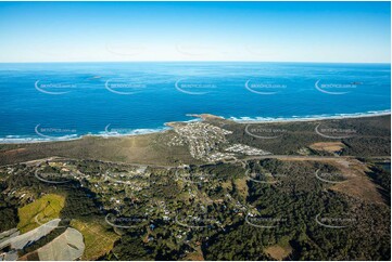 Aerial Photo Emerald Beach NSW Aerial Photography