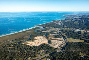 Aerial Photo Moonee Beach NSW Aerial Photography