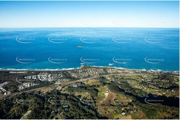 Aerial Photo Sapphire Beach NSW Aerial Photography